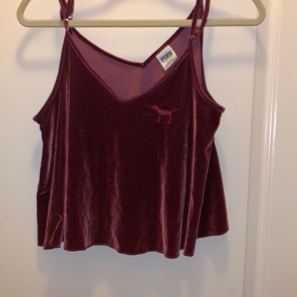 velvet pink shirt